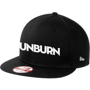 SUNBURN New Era Snapback Hat - Black