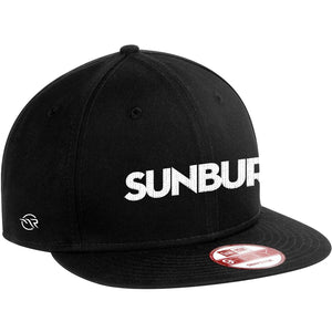 SUNBURN New Era Snapback Hat - Black